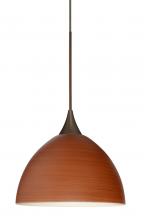 Besa Lighting X-4679CH-LED-BR - Besa Pendant For Multiport Canopy Brella Bronze Cherry 1x5W LED