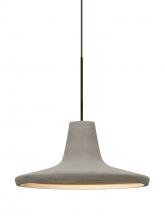  X-MODUSTN-LED-BR - Besa Modus Cord Pendant For Multiport Canopy, Tan, Bronze Finish, 1x9W LED