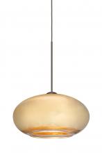 Besa Lighting XP-2492GF-BR - Besa Pendant Brio 7 Bronze Gold Foil 1x35W Halogen