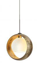  XP-4293GG-BR - Besa Pendant Pogo Bronze Gold/Inner Gold 1x35W Halogen