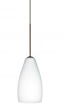  XP-719807-BR - Besa Pendant Karli Bronze Opal Matte 1x50W Halogen