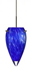  1JC-412586-BR - Besa Juli Pendant Bronze Blue Cloud 1x100W Medium Base