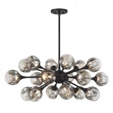  1-7935-18-89 - Matisse 18-Light Chandelier in Matte Black