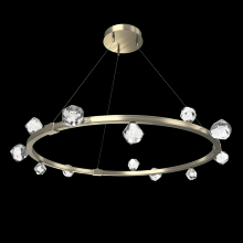  CHB0070-40-HB-CZ-CA1-L3 - Stella Ring Chandelier 42"