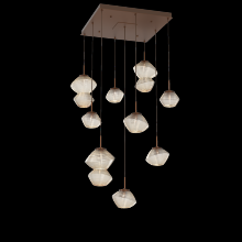  CHB0089-09-BB-A-C01-L1 - Mesa Square Pendant Chandelier