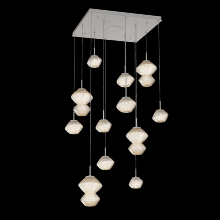  CHB0089-12-BS-A-C01-L1 - Mesa Square Pendant Chandelier