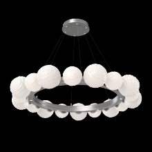  CHB0092-51-SN-WL-CA1-L3 - Gaia Radial Ring Chandelier