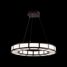  CHB0033-36-GP-WL-CA1-L3 - Metro Chandelier 36"