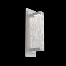  IDB0090-01-BS-TT-L3 - Tabulo Indoor Sconce - Metallic Beige Silver - Tabulo Tidal Texture Glass