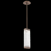  LAB0090-01-BB-TL-001-L1 - Tabulo Pendant-Burnished Bronze-Linea Cast Glass