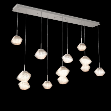  PLB0089-09-BS-A-C01-L1 - Mesa Linear Pendant Chandelier