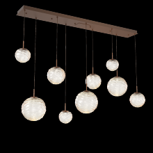  PLB0092-09-BB-A-C01-L3 - Gaia Linear Multi-Pendant Chandelier