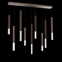  PLB0097-09-BB-GC-C01-L1 - Axis XL Linear Pendant Chandelier