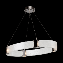  PLB0042-44-HB-BG-CA1-L1 - Parallel Oval Chandelier-44