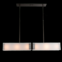  PLB0044-44-FB-SG-001-E2 - Textured Glass Linear Suspension-44