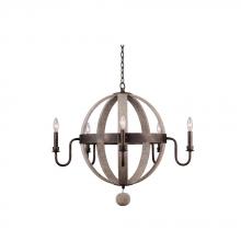  506871FG - Harper 5 Light Chandelier