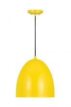  6012P12-YEL - 1 Light Pendant