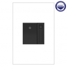  ADPD4FBL3P2G4 - adorne® 0-10V Paddle Dimmer, Graphite, with Microban®