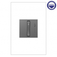  ADWR703TUM4 - adorne® Whisper® Tru-Universal Dimmer, Magnesium, with Microban®