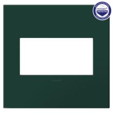 Legrand AWP2GEG - Adorne® Evergreen Two-Gang Screwless Wall Plate with Microban®