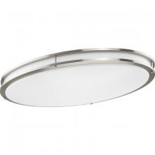 Progress P350277-009-CS - Abide Collection 5-CCT Integrated LED Brushed Nickel Contemporary 32.28&#34; Extra-Large Flush Mount