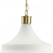  P500478-191 - Graelyn Collection One-Light Brushed Gold New Traditional Pendant Light