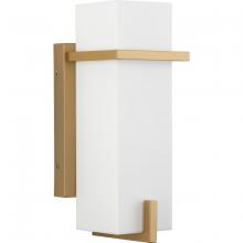  P560361-205 - Antrim Collection One-Light Soft Gold Modern Small Outdoor Wall Lantern