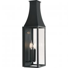  P560377-031 - Radcliffe Collection Two-Light Large Black New Traditional Outdoor Wall Lantern