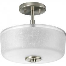  P2851-09 - Alexa Collection Two-Light 12-1/4" Semi-Flush