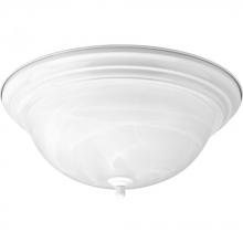  P3926-30 - Three-Light Dome Glass 15-1/4" Close-to-Ceiling