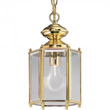 Progress P5834-10 - One-Light Beveled Glass 7-1/8&#34; Close-to-Ceiling