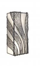  240W02SL - Flow 2-Lt Vertical Sconce - Steel