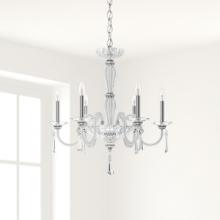 Schonbek 1870 CF1006N-22H - Savannah 6 Light 110V Chandelier in Heirloom Gold with Clear Heritage Crystal