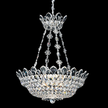 Schonbek 1870 5799S - Trilliane 12 Light 110V Chandelier in Silver with Clear Crystals From Swarovski?