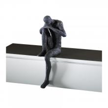  01903 - Thinking Man Shelf Decor