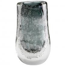  10898 - Viceroy Vase|Grey& Clear