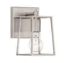  12105BNK1 - Dunn 1 Light Wall Sconce in Brushed Polished Nickel