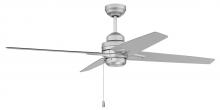 Craftmade MDE52PN4 - 52&#34; Maddie in Painted Nickel w/ Brushed Nickel/Grey Walnut Blades