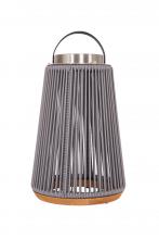  86296SS-OTR - Sea Scape Solar LED Outdoor Rechargeable Table Lamp in Stainless Steel