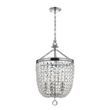  785-CH-CL-MWP - Archer 5 Light Crystal Polished Chrome Chandelier