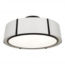  FUL-907-BK_CEILING - Fulton 6 Light Matte Black Semi Flush Mount