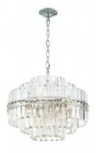  HAY-1405-PN - Hayes 12 Light Polished Nickel Chandelier