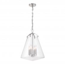  VSS-7015-PN - Voss 4 Light Polished Nickel Pendant