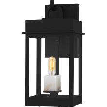  CAM8407MBK - Carmen 1-Light Matte Black Outdoor Wall Lantern