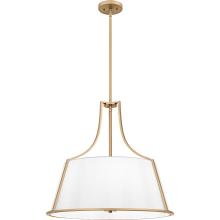  QP6802BGD - Harte 5-Light Bronze Gold Pendant