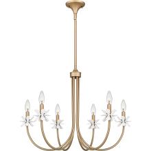  REY5030BGD - Remy 6-Light Bronze Gold Chandelier