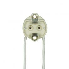 Satco Products Inc. 80/1872 - G12 HID Socket; 5KV 8&#34; SF-2 Leads; 3/4&#34; Height; 1-3/8&#34; Diameter; 1-1/4&#34; CC Screw