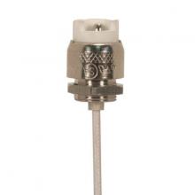 Satco Products Inc. 80/2004 - Porcelain Halogen Socket; R7S Base; 18&#34; SF-1 200C Leads; Halogen Socket; 7/8&#34; Length; 1000W;