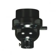 Satco Products Inc. 80/2070 - Push Thru; Smooth Phenolic (3 Piece); 1/8 IP Cap With Set Screw; 2-1/4&#34; Height; 1-1/2&#34;