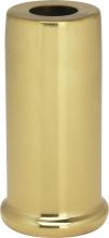 Satco Products Inc. 90/2221 - Solid Brass Spacer; 7/16&#34; Hole; 2&#34; Height; 7/8&#34; Diameter; 1&#34; Base Diameter; Polished